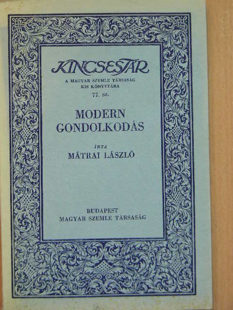 Mátrai László - Modern gondolkodás [antikvár]