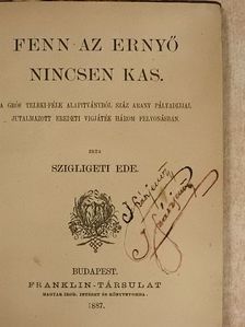 Szigligeti Ede - Fenn az ernyő nincsen kas [antikvár]