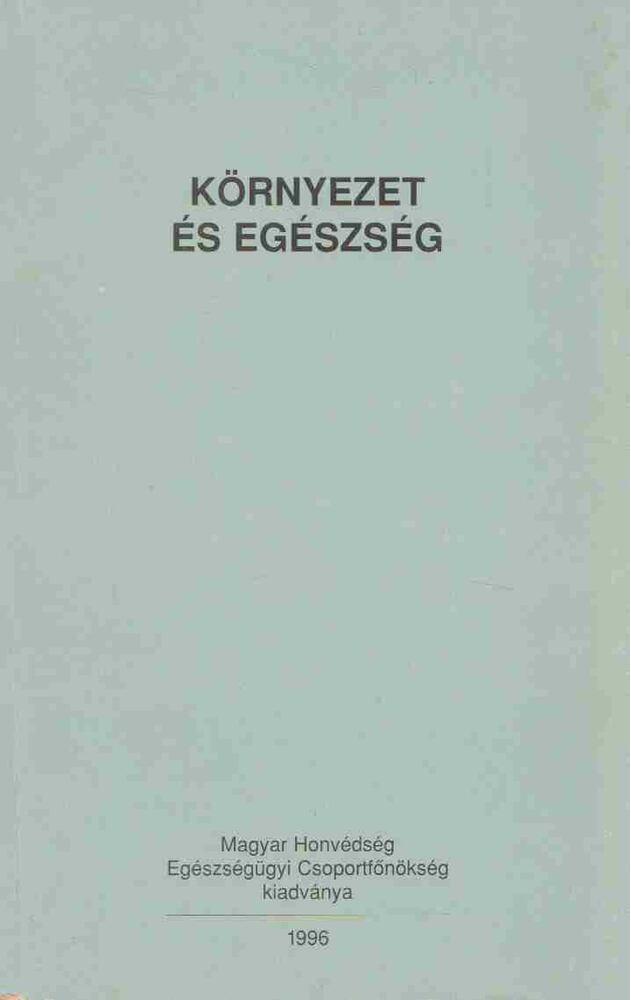 TOMPA ANNA DR. - Környezet és egészség [antikvár]