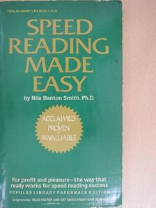 Nila Banton Smith - Speed Reading Made Easy [antikvár]