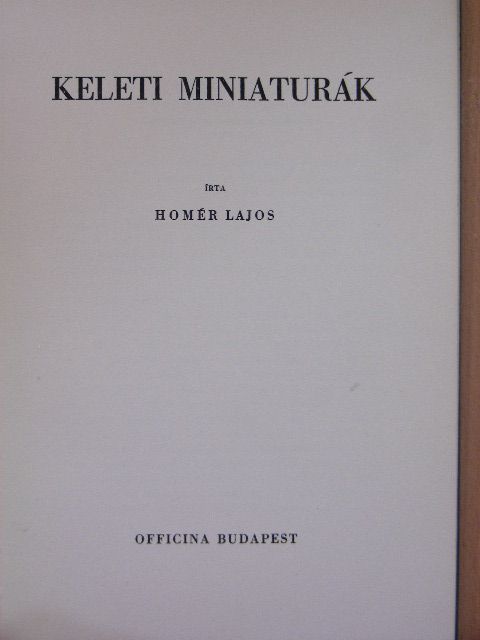 Mohamed Szultán - Keleti miniaturák [antikvár]