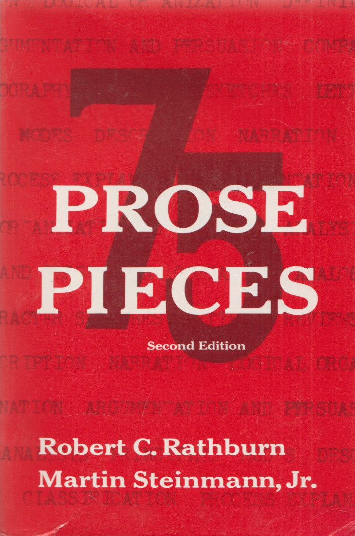 Robert C. Rathburn, Martin Steinmann - 75 Prose Pieces [antikvár]