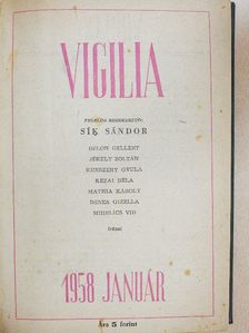 Belon Gellért - Vigilia 1958. január-december [antikvár]