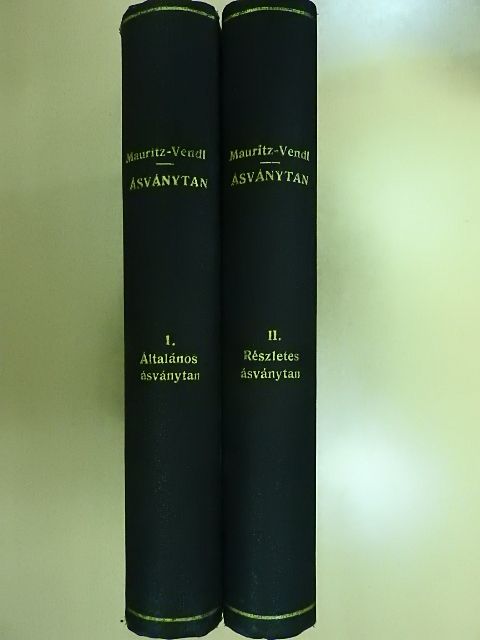 Mauritz Béla - Ásványtan I-II. [antikvár]
