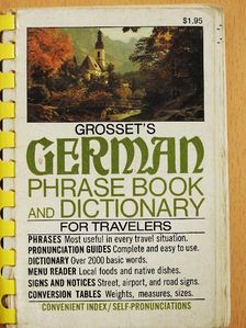 Charles A. Hughes - German Phrase Book and Dictionary for travelers [antikvár]