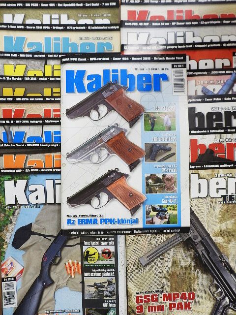 Kaliber 2016. január-december/4 db különszám [antikvár]