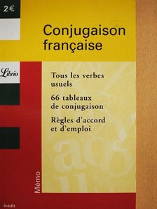 Conjugaison francaise [antikvár]