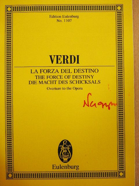Giuseppe Verdi - La forza del destino [antikvár]