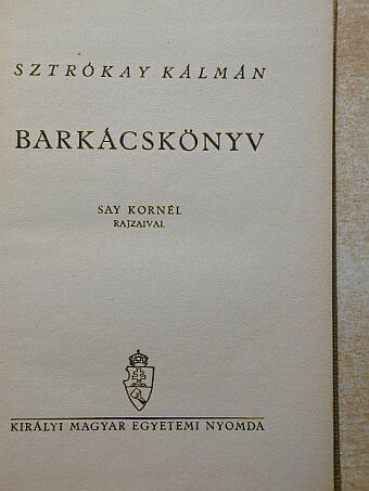 Sztrókay Kálmán - Barkácskönyv [antikvár]