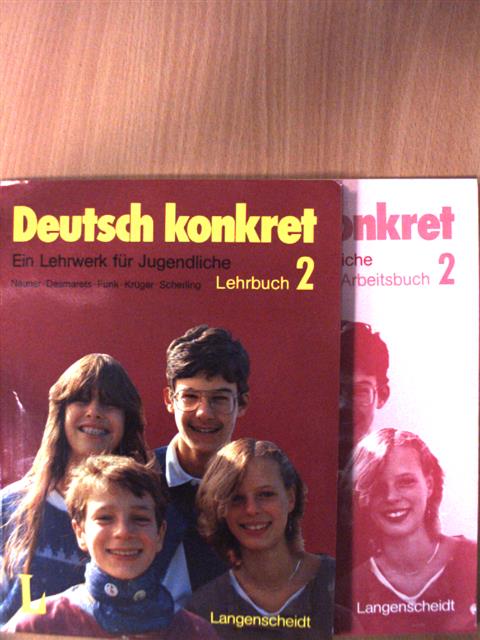 Chris Borgers - Deutsch konkret - Lehrbuch 2/Arbeitsbuch 2 [antikvár]