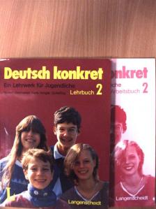 Chris Borgers - Deutsch konkret - Lehrbuch 2/Arbeitsbuch 2 [antikvár]