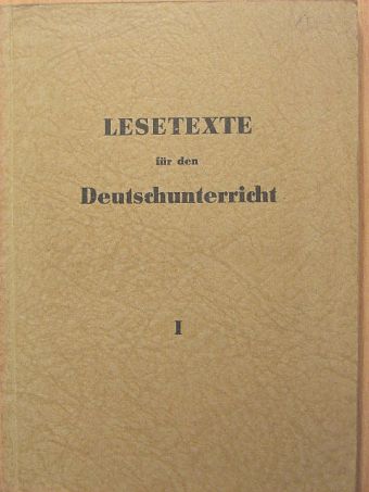 Gottfried Keller - Lesetexte für den Deutschunterricht I. [antikvár]