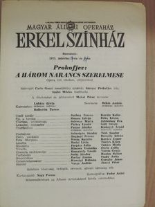 Prokofjev: A három narancs szerelmese [antikvár]