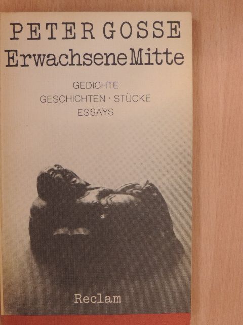 Peter Gosse - Erwachsene Mitte [antikvár]