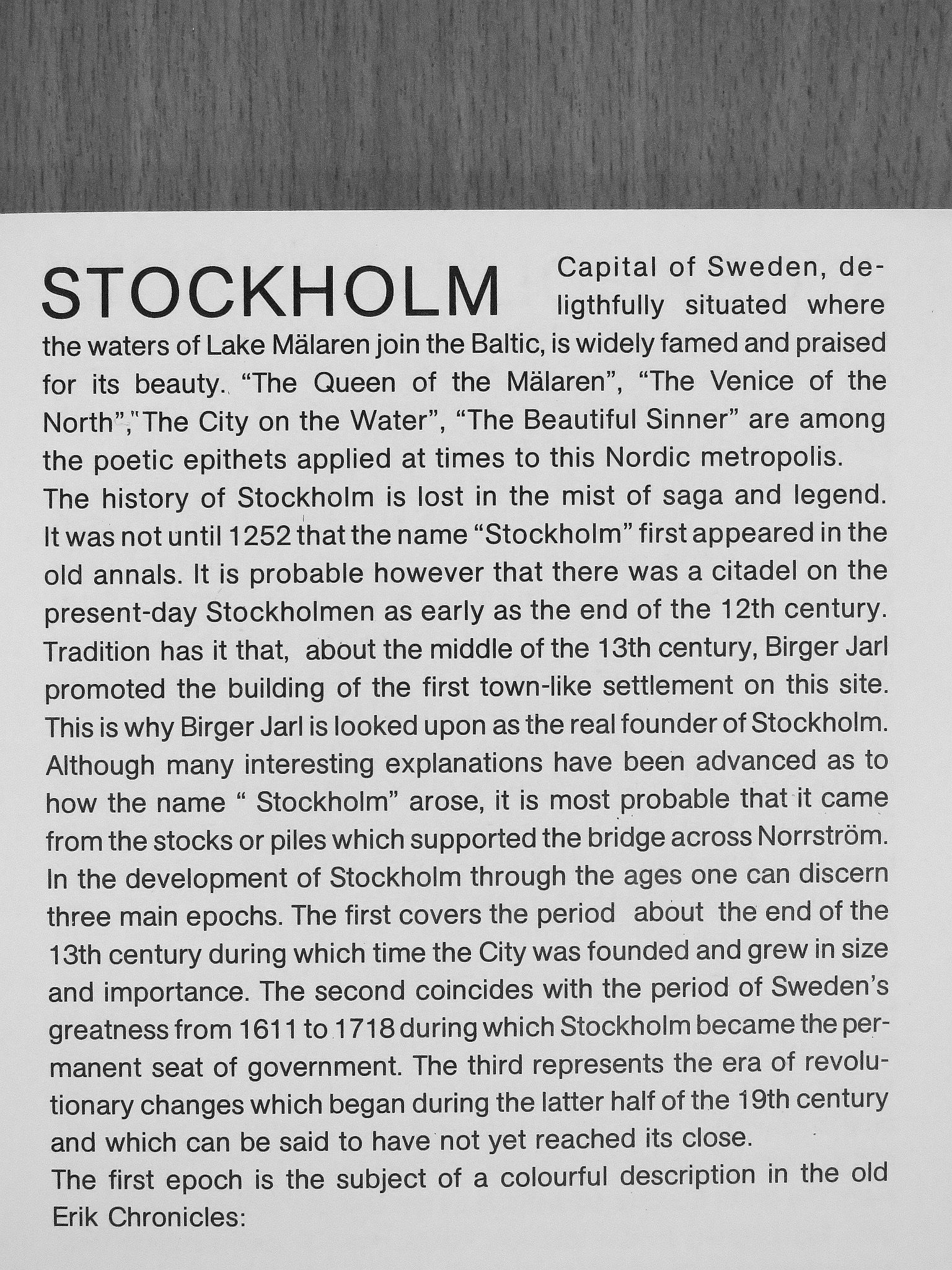 Stockholm [antikvár]