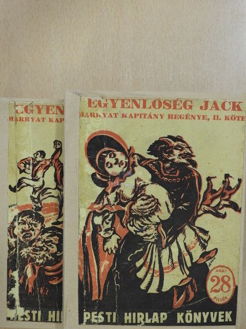 Marryat kapitány - Egyenlőség Jack I-II. [antikvár]
