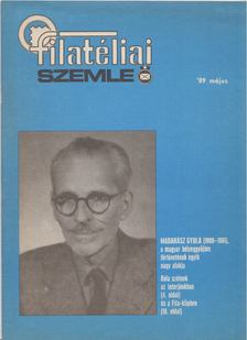SIMON GY. FERENC - Filatéliai szemle 1989. május [antikvár]