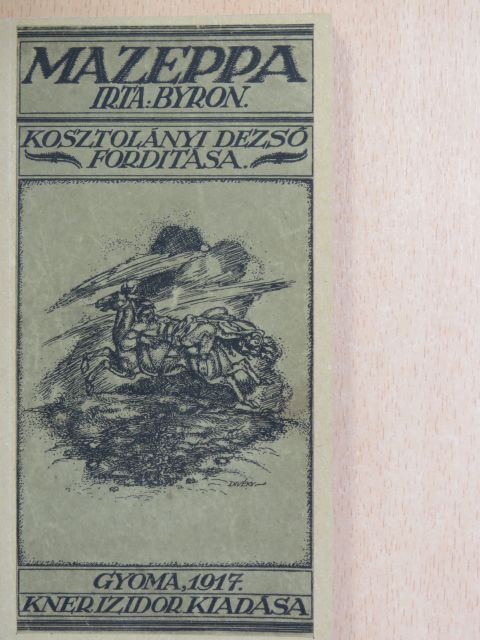Byron - Mazeppa [antikvár]