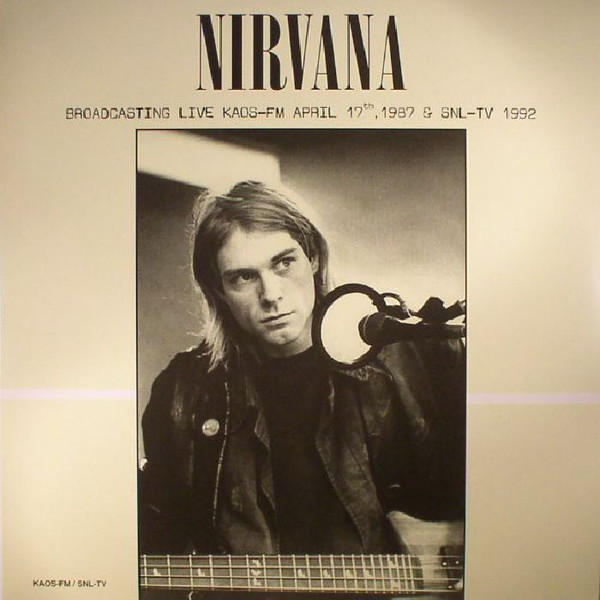 Nirvana - BROADCASTING LIVE KAOS-FM LP NIRVANA - COLORED VINYL