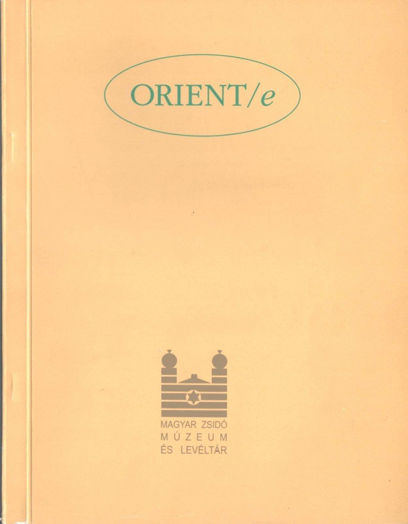 Kocziszky Éva, Tóth Krisztina - ORIENT/e [antikvár]