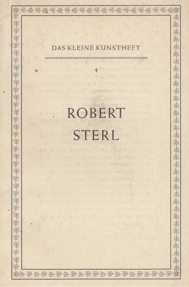 Menz, Henner - Robert Sterl [antikvár]