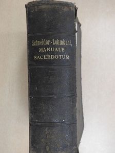 P. Josephus Schneider - Manuale Sacerdotum I-II. [antikvár]