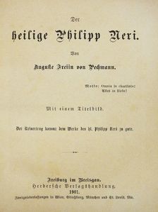 Auguste Freiin von Pechmann - Der heilige Philipp Neri (gótbetűs) [antikvár]