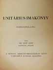 Dr. Kiss Elek - Unitárius imakönyv [antikvár]