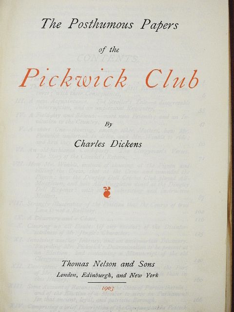 Charles Dickens - The Posthumous Papers of the Pickwick Club [antikvár]