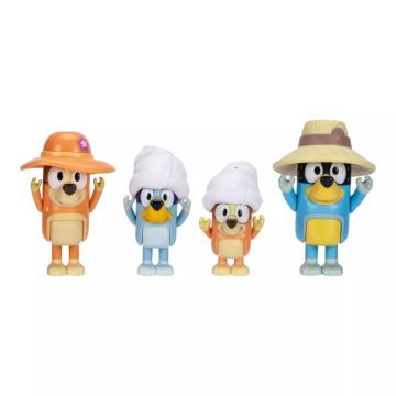 Bluey: Családi utazás játékkészlet - 4 db-os