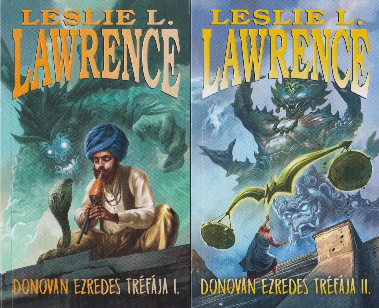 Leslie L. Lawrence - Donovan ezredes tréfája I-II. [antikvár]