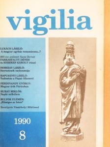 Bertalanffi Pál - Vigilia 1990. augusztus [antikvár]