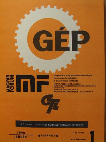 Gép 1990. január-december [antikvár]