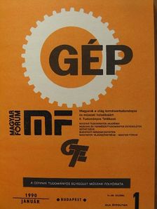 Gép 1990. január-december [antikvár]