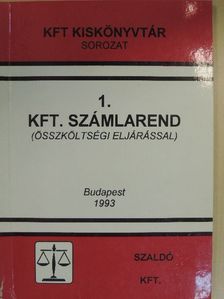 Rejtő Péterné - Kft. számlarend [antikvár]