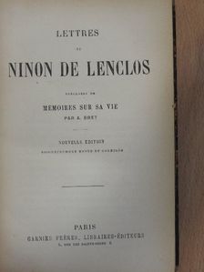 Ninon de Lenclos - Lettres de Ninon de Lenclos [antikvár]
