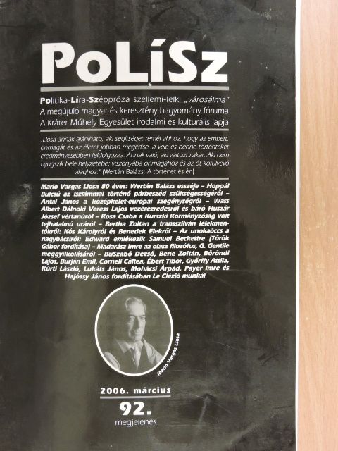 Antal János - PoLíSz 2006. március [antikvár]