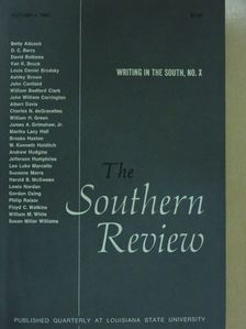 Ashley Brown - The Southern Review Autumn 1986 [antikvár]