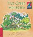 Juliet Partridge - Five Green Monsters [antikvár]
