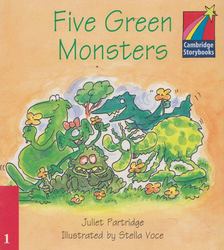 Juliet Partridge - Five Green Monsters [antikvár]