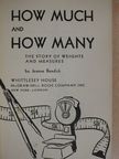 Jeanne Bendick - How Much and How Many [antikvár]