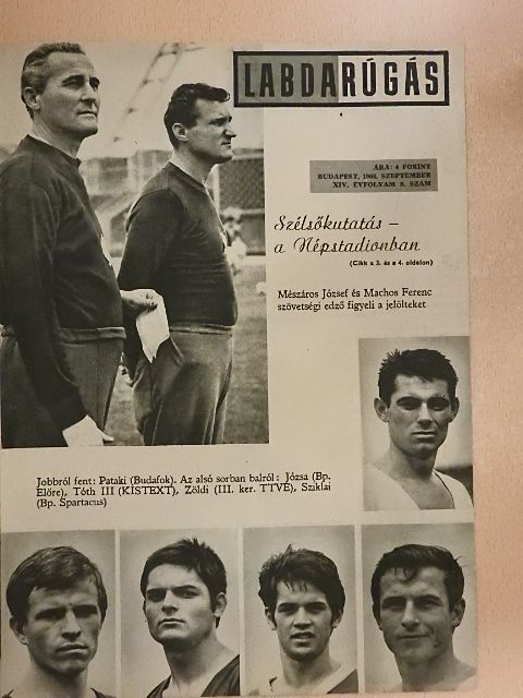 Becske Frigyes - Labdarúgás 1968. szeptember [antikvár]