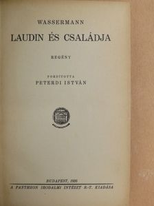 Wassermann - Laudin és családja [antikvár]