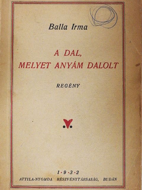 Balla Irma - A dal, melyet anyám dalolt/Arany Kalendárium [antikvár]