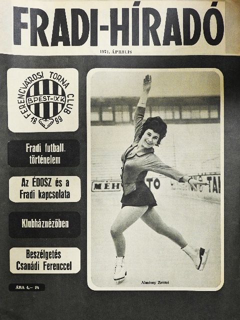 Bánhidy László - Fradi-híradó 1971. április [antikvár]