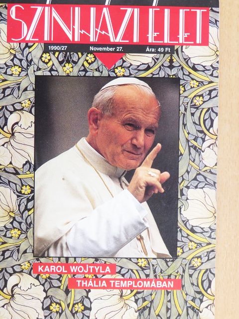 Almási Éva - Színházi Élet 1990/27. [antikvár]