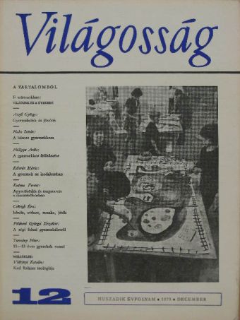 Aczél György - Világosság 1979. december [antikvár]