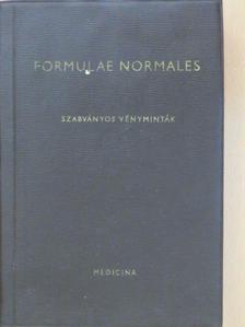 Dr. Szilágyi Géza - Formulae Normales V. [antikvár]