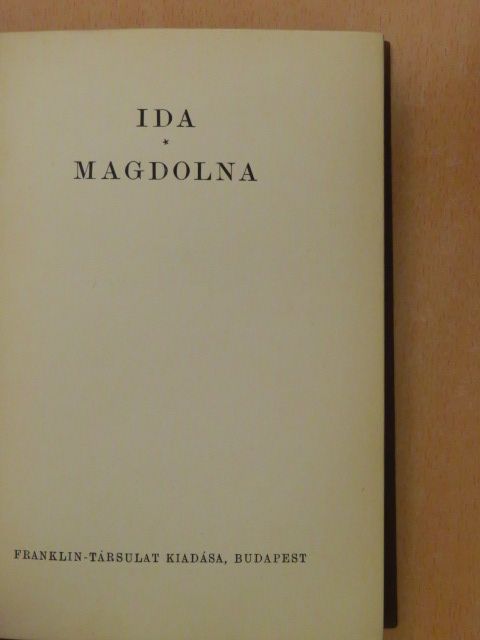 Rákosi Jenő - Ida/Magdolna [antikvár]