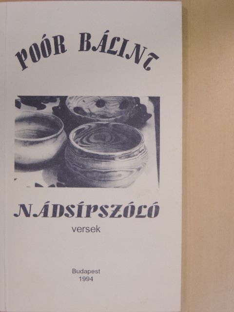 Poór Bálint - Nádsípszóló [antikvár]